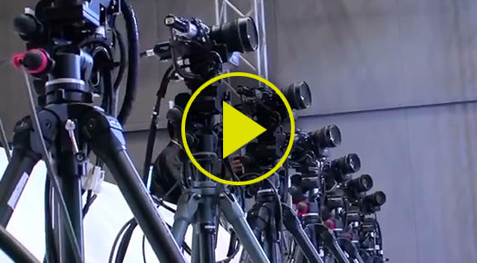 Series of Robotic Cameras Capture Multiple Viewpoints in One Scene