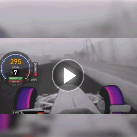 Thermal Camera on a Formula 1