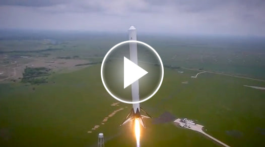 Amazing Drone Footage of a Rocket Test Launch