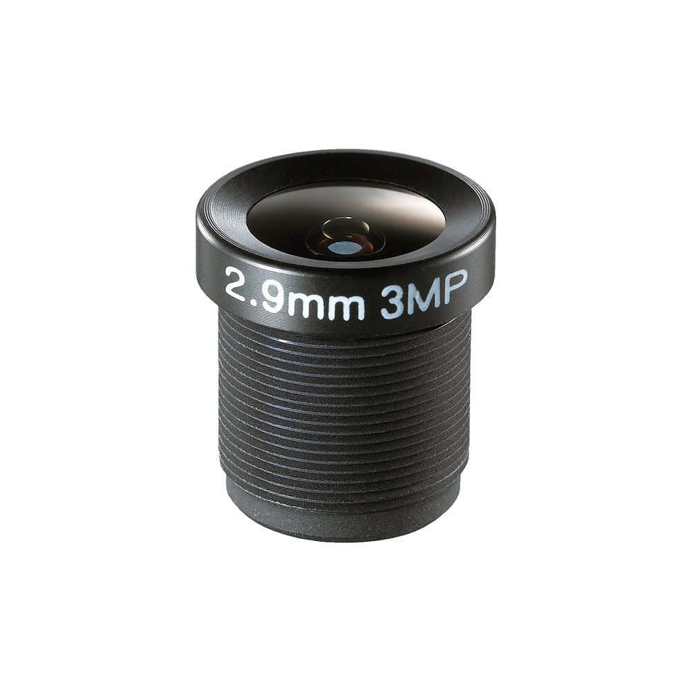 2.9mm 3MP Fixed Focal M-12 Lens