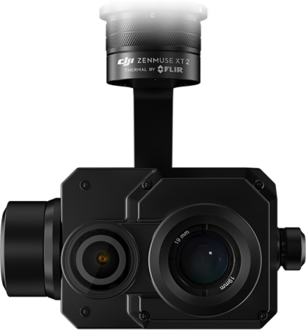 Dual-sensor DJI Zenmuse XT2 with Thermal by FLIR 