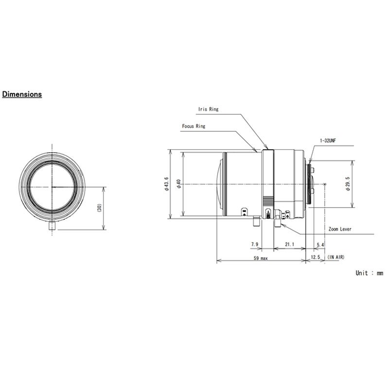 a4z2812cs-mpir-dimensions