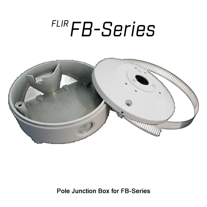 Teledyne FLIR Pole Junction Box for FB-Series Thermal Cameras