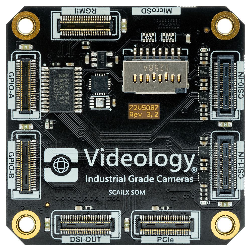 SCAiLX - 42x42mm Universal SoM Board for Edge Vision AI